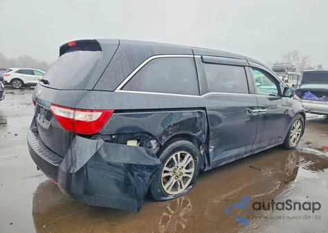 2011 Honda Odyssey Exl z USA, uszkodzony, nr VIN 5FNRL5H66BB070000